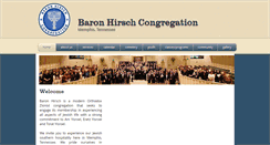 Desktop Screenshot of baronhirsch.org